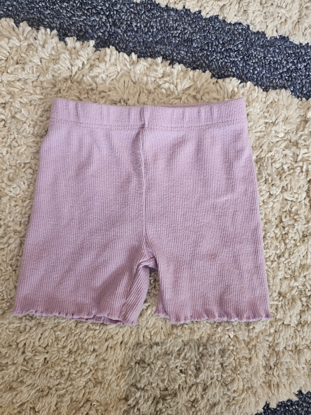 Garanimals Ribbed Lavender Bike Shorts